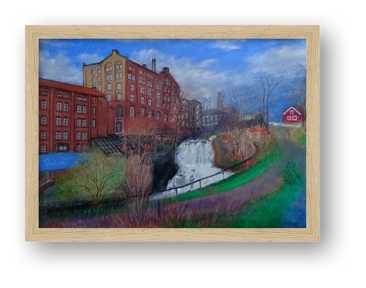 Akerselva — framed